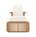 Outdoor Rattan Sun Lounger – Premium Poolside Patio Chair Beyond Living