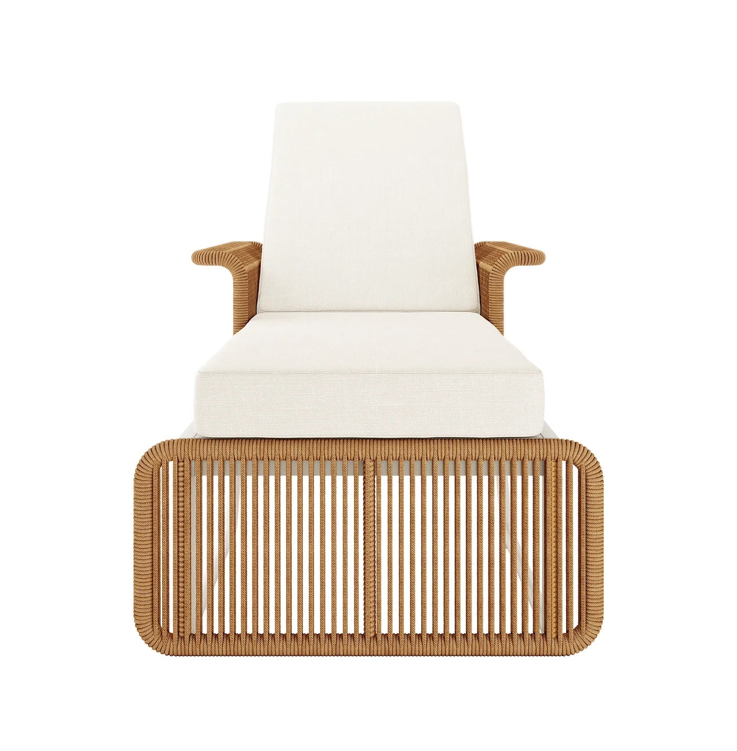 Outdoor Rattan Sun Lounger – Premium Poolside Patio Chair Beyond Living