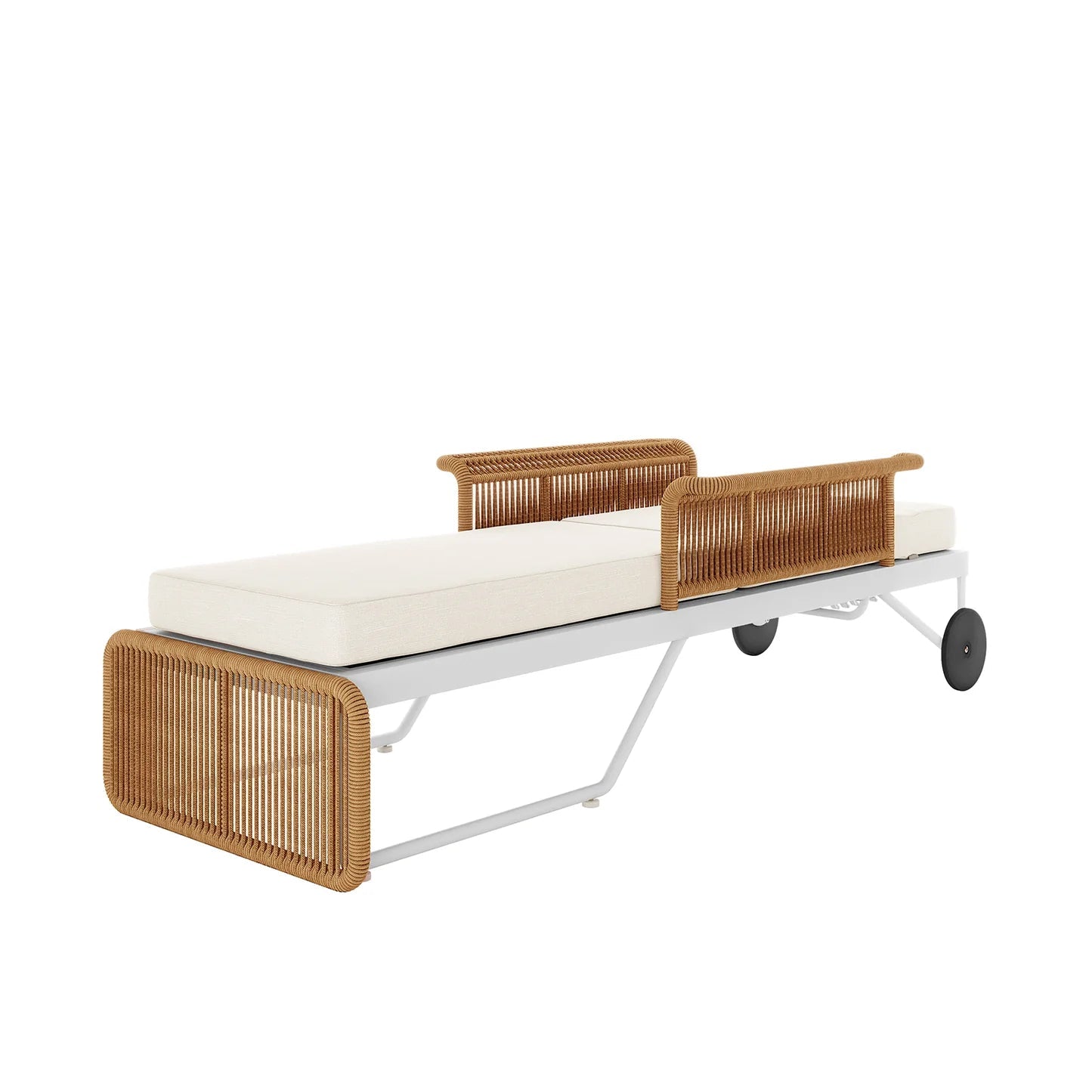 Outdoor Rattan Sun Lounger – Premium Poolside Patio Chair Beyond Living