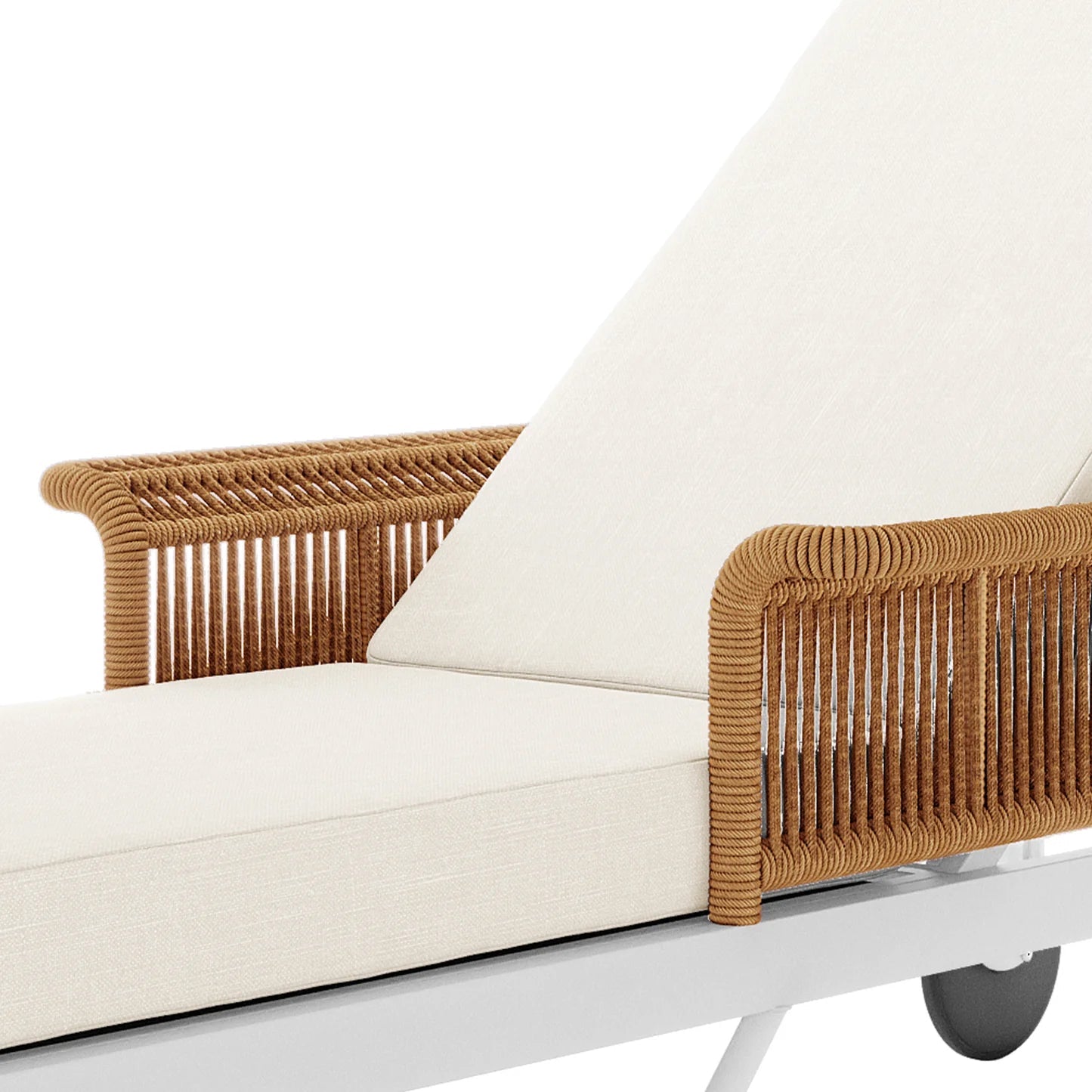 Outdoor Rattan Sun Lounger – Premium Poolside Patio Chair Beyond Living