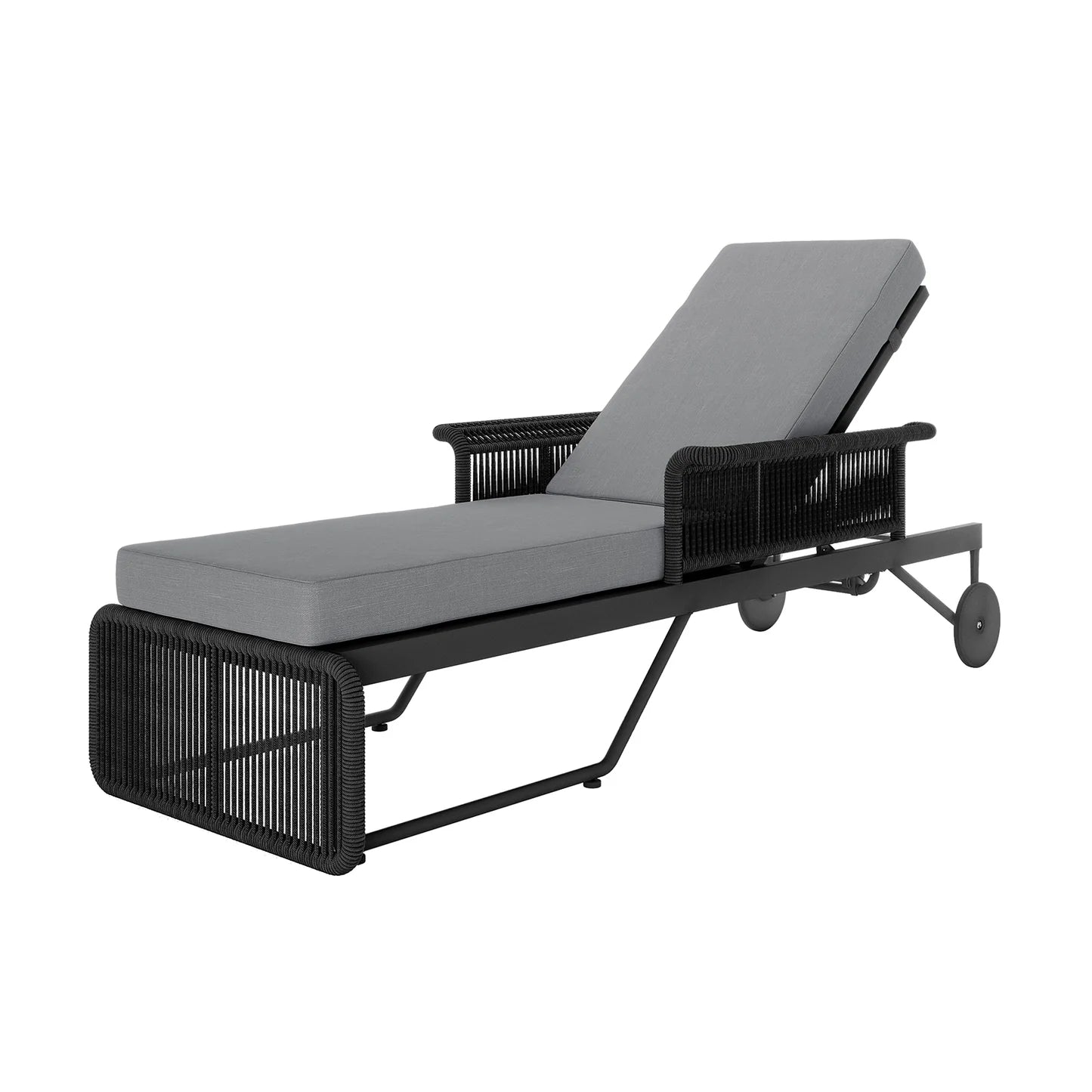 Outdoor Rattan Sun Lounger – Premium Poolside Patio Chair Beyond Living