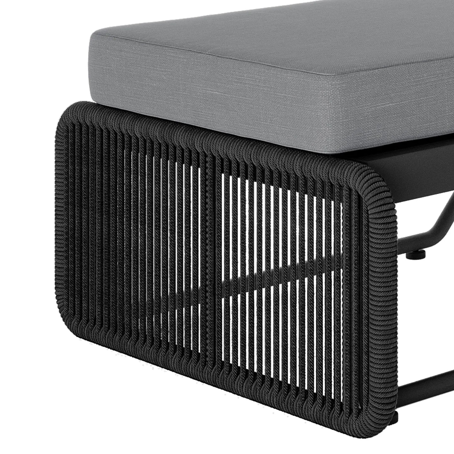 Outdoor Rattan Sun Lounger – Premium Poolside Patio Chair Beyond Living
