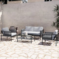 Brujas 4 Seater Wicker Outdoor Lounge Set Australia Beyond Living
