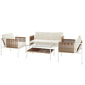 Brujas 4 Seater Wicker Outdoor Lounge Set Australia Beyond Living