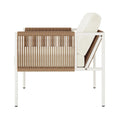 designer wicker patio lounge set australia brujas model