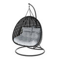 2 Seater Hanging Egg Chair – Outdoor Wicker Pod Chair Beyond Living