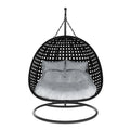 2 Seater Hanging Egg Chair – Outdoor Wicker Pod Chair Beyond Living