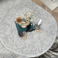 Outdoor Concrete Coffee Table – Round Stone Patio Table Beyond Living