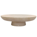 Cassius Oval Outdoor Concrete Coffee Table Australia Beyond Living