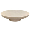 Cassius Oval Outdoor Concrete Coffee Table Australia Beyond Living