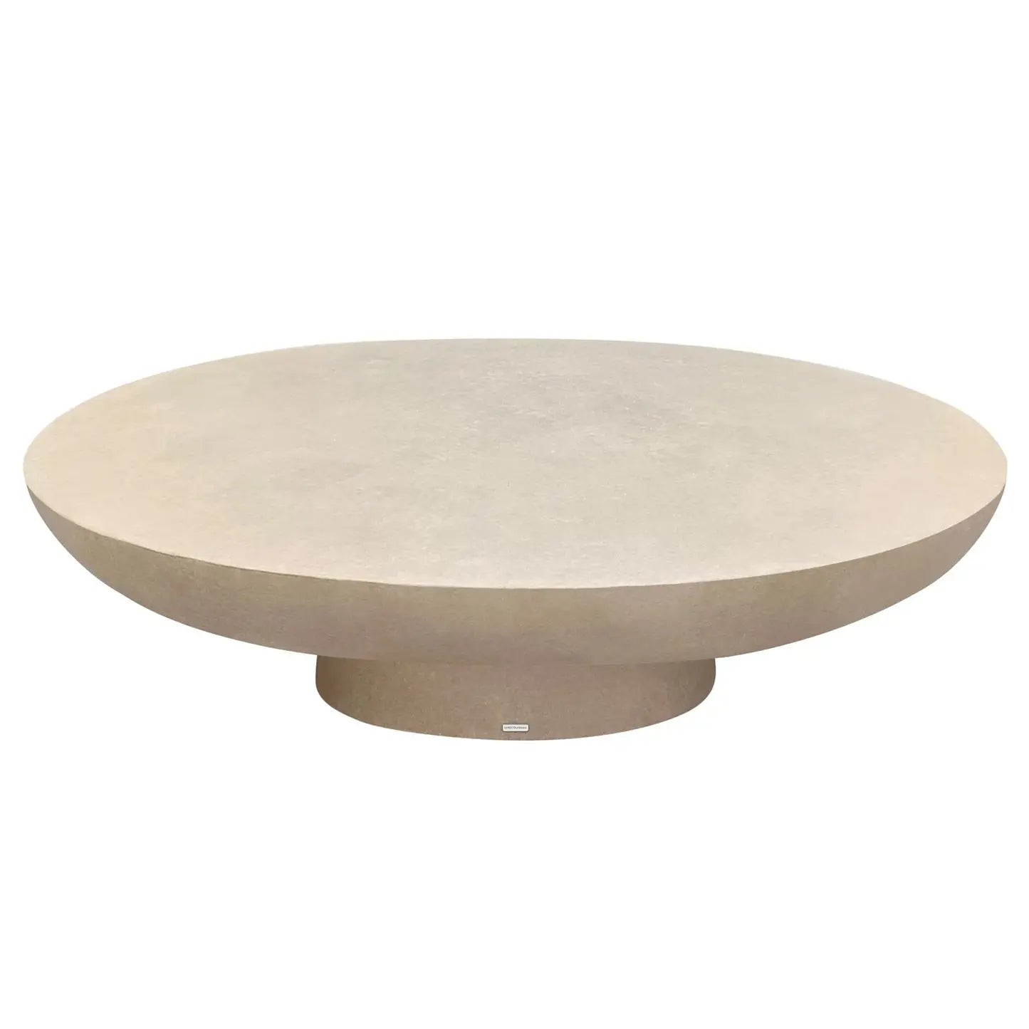 Cassius Oval Outdoor Concrete Coffee Table Australia Beyond Living