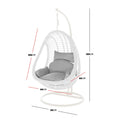 Rattan Hanging Egg Chair – Curved Outdoor Pod Chair Beyond Living