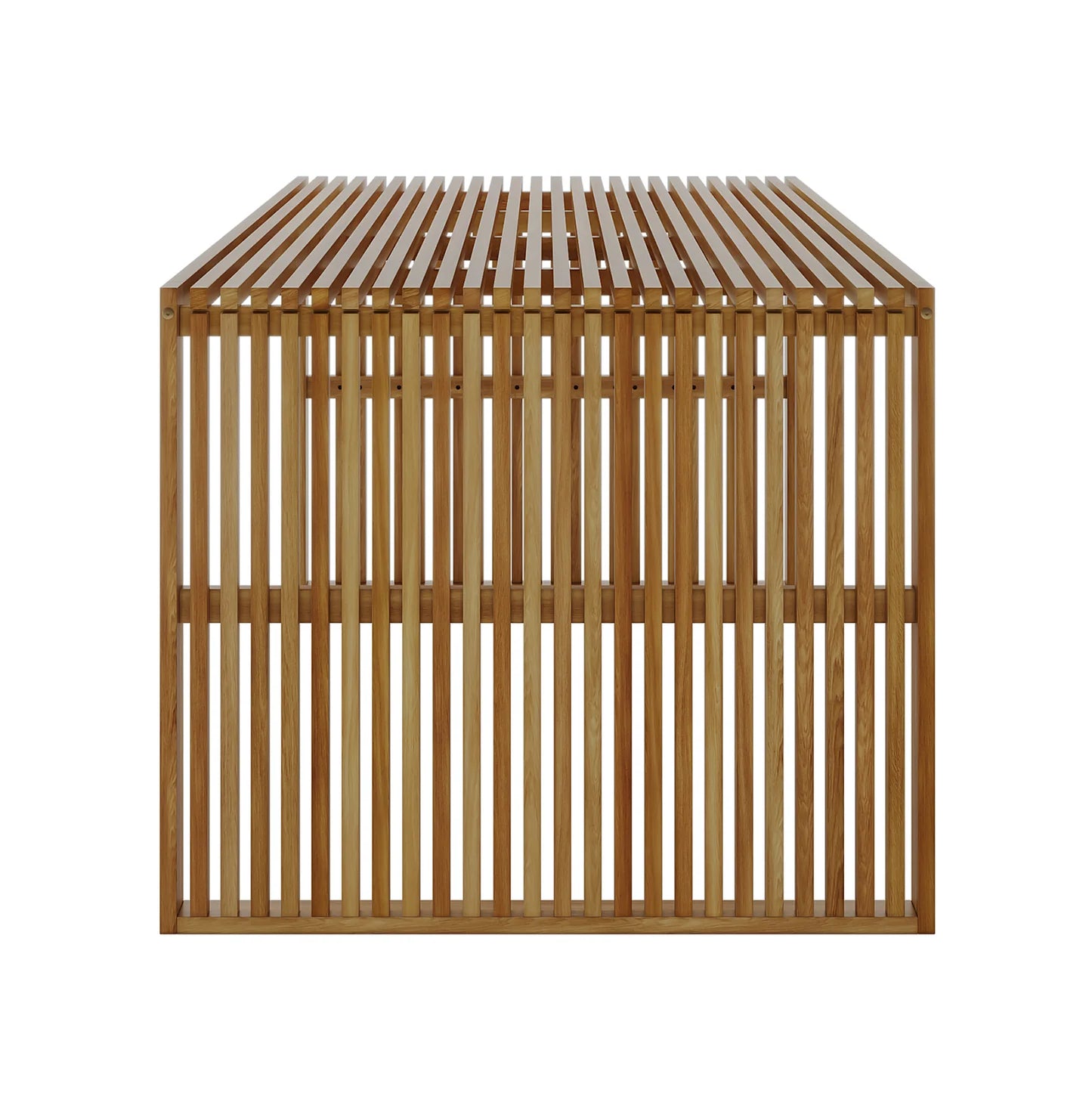 6 Seater Acacia Outdoor Dining Bench Set – Natural Patio Table Beyond Living