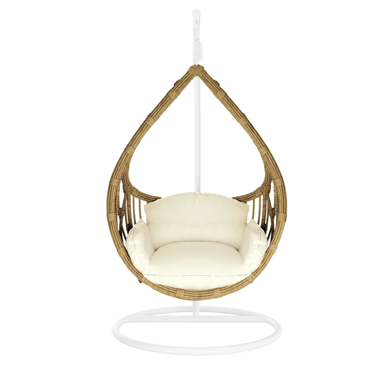 Outdoor Rattan Egg Chair with Cushion – Sage Patio Pod Chair Beyond Living