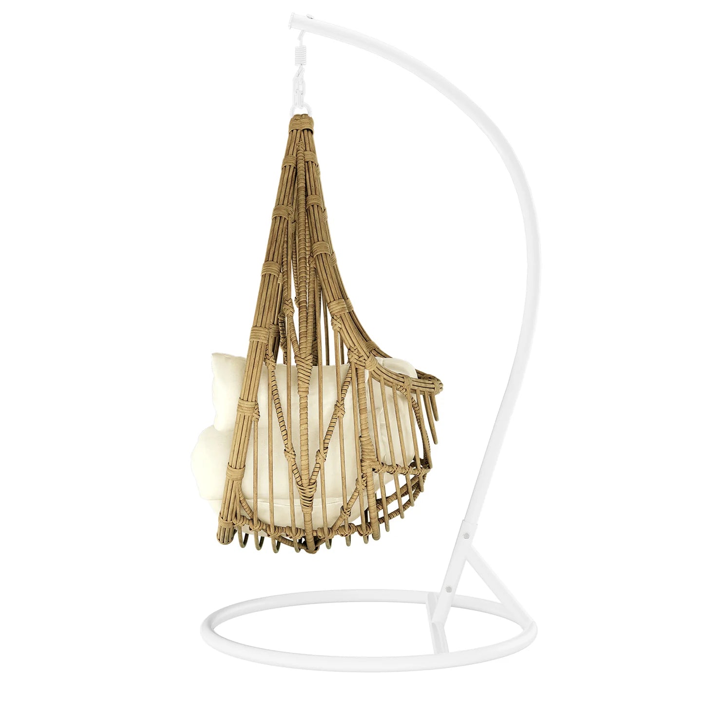 Outdoor Rattan Egg Chair with Cushion – Sage Patio Pod Chair Beyond Living