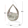 Outdoor Rattan Egg Chair with Cushion – Sage Patio Pod Chair Beyond Living