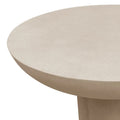 Jareth Round Concrete Outdoor Entry Table Australia Beyond Living