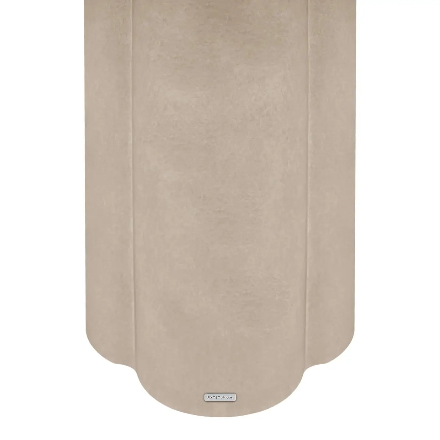 Jareth Round Concrete Outdoor Entry Table Australia Beyond Living