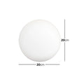 Floating LED Ball Light 20cm – Waterproof Outdoor RGB Light Beyond Living