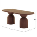 Lumen 220cm Oval Outdoor Concrete Dining Table Australia Beyond Living