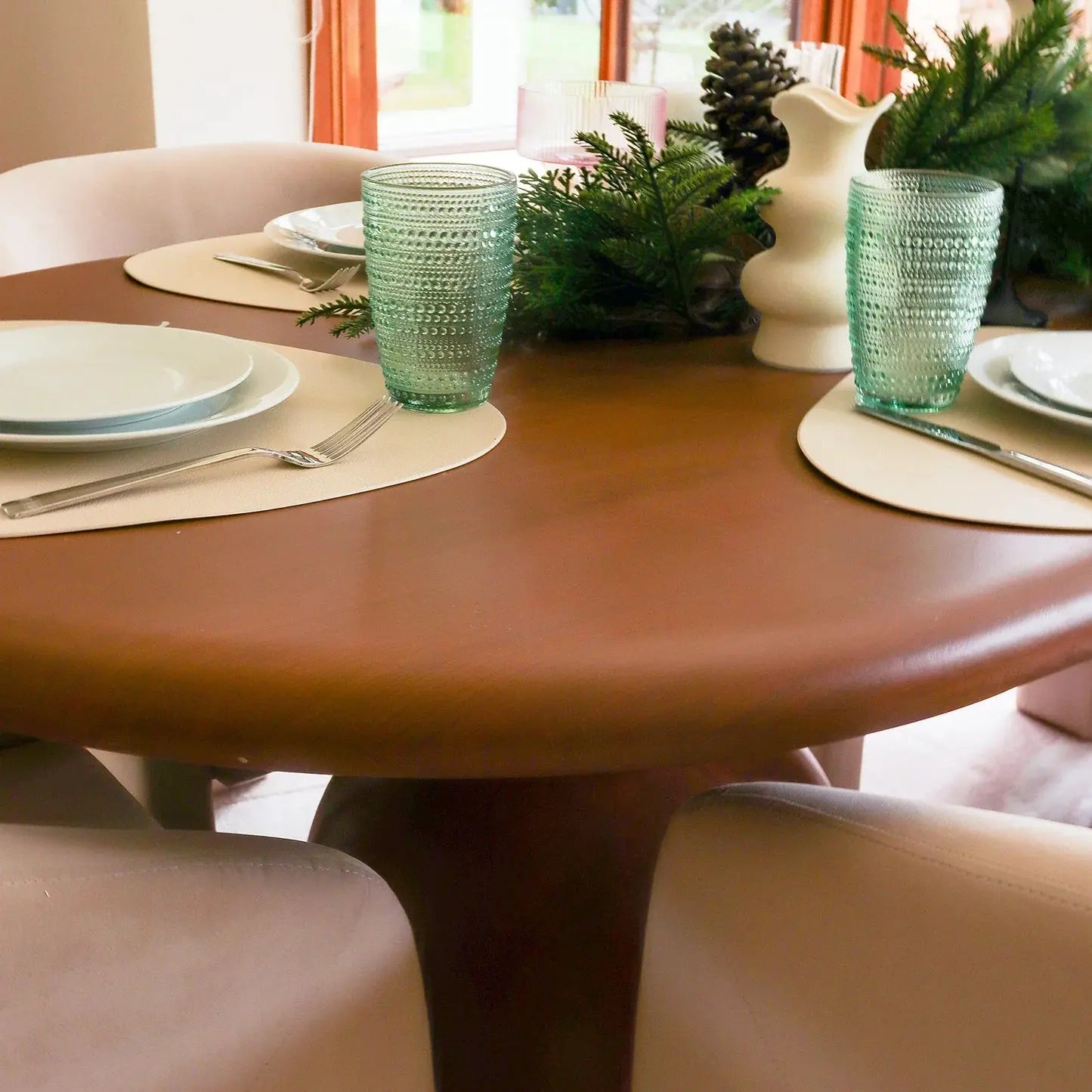 Lumen 220cm Oval Outdoor Concrete Dining Table Australia Beyond Living