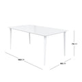 6 Seater Aluminium Outdoor Dining Set – Natural Patio Table Set Beyond Living