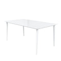 6 Seater Aluminium Outdoor Dining Set – Natural Patio Table Set Beyond Living