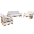modern wicker patio lounge set beyond living australia