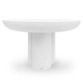 Oberon 120cm Round Outdoor Concrete Dining Table Australia Beyond Living