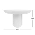 Oberon 120cm Round Outdoor Concrete Dining Table Australia Beyond Living