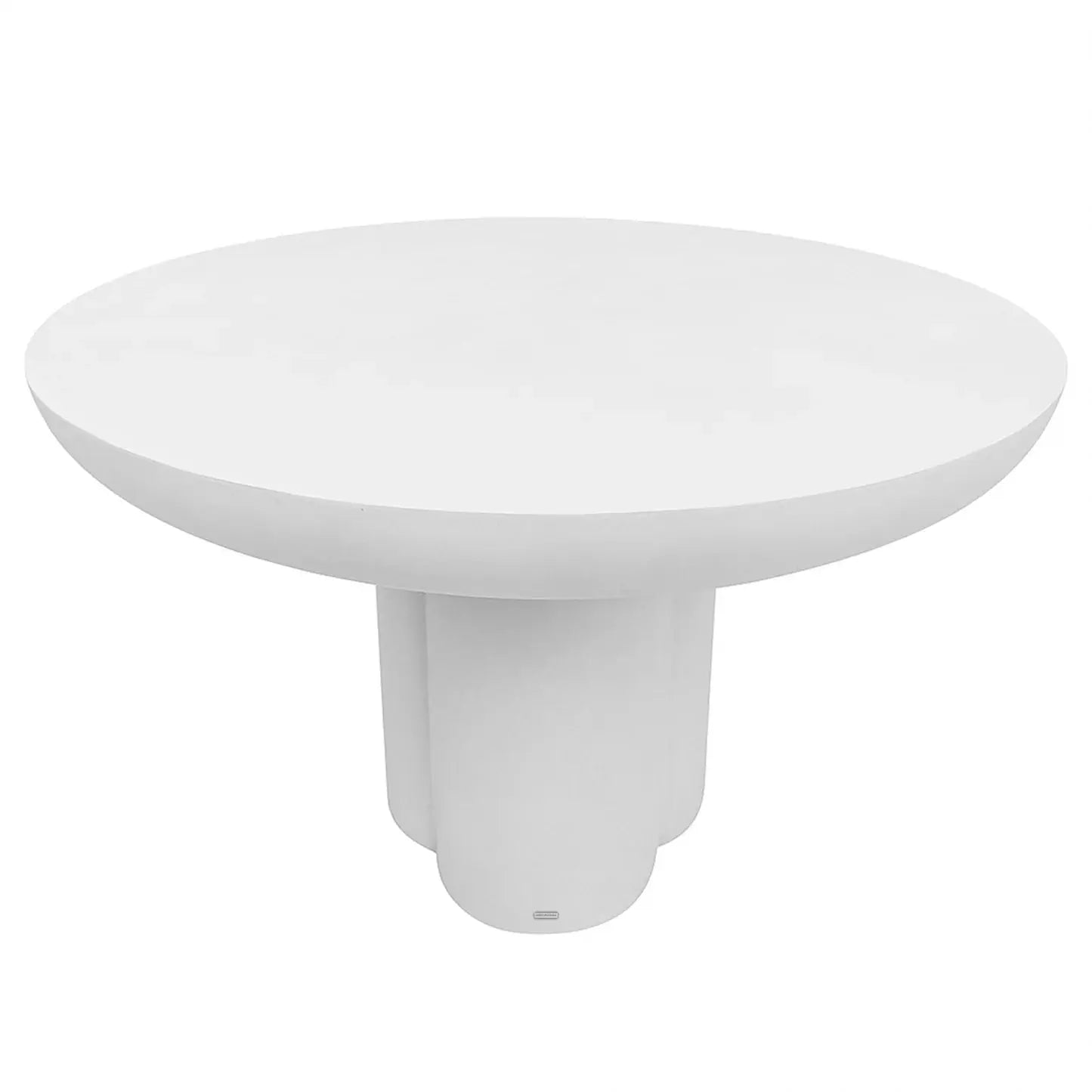 Oberon 120cm Round Outdoor Concrete Dining Table Australia Beyond Living
