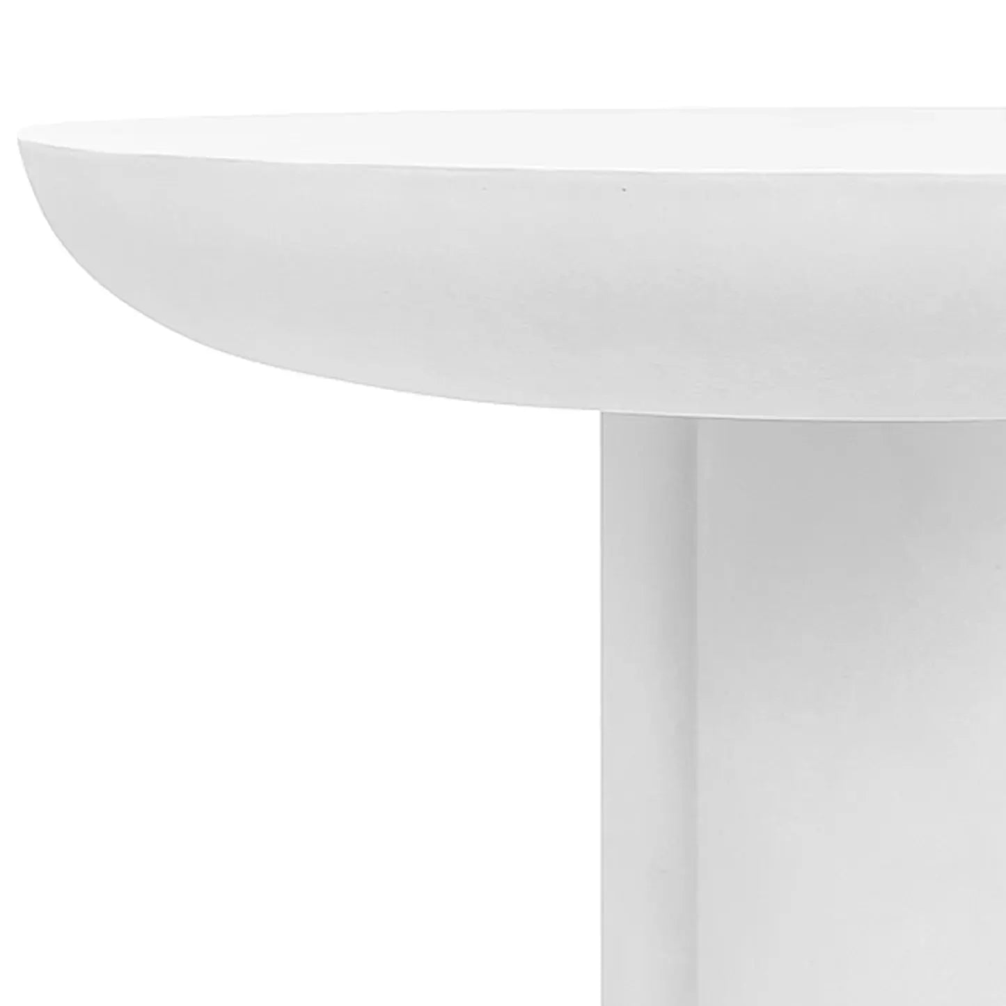 Oberon 120cm Round Outdoor Concrete Dining Table Australia Beyond Living