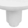 Oberon 120cm Round Outdoor Concrete Dining Table Australia Beyond Living