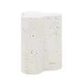 Outdoor Concrete Side Table – Curved Patio Table Beyond Living