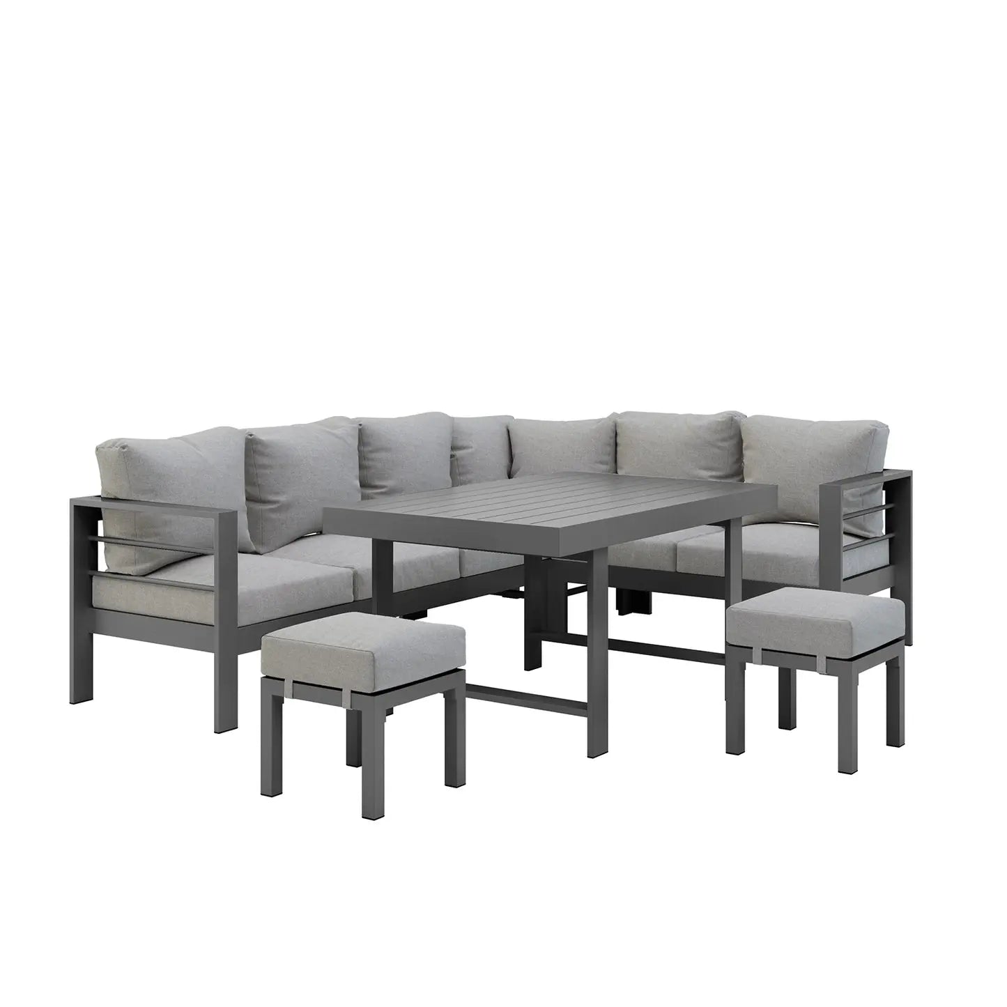 Portland Outdoor Corner Sofa Lounge with Foot Stools Australia Beyond Living