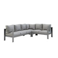 Portland Outdoor Corner Sofa Lounge with Foot Stools Australia Beyond Living