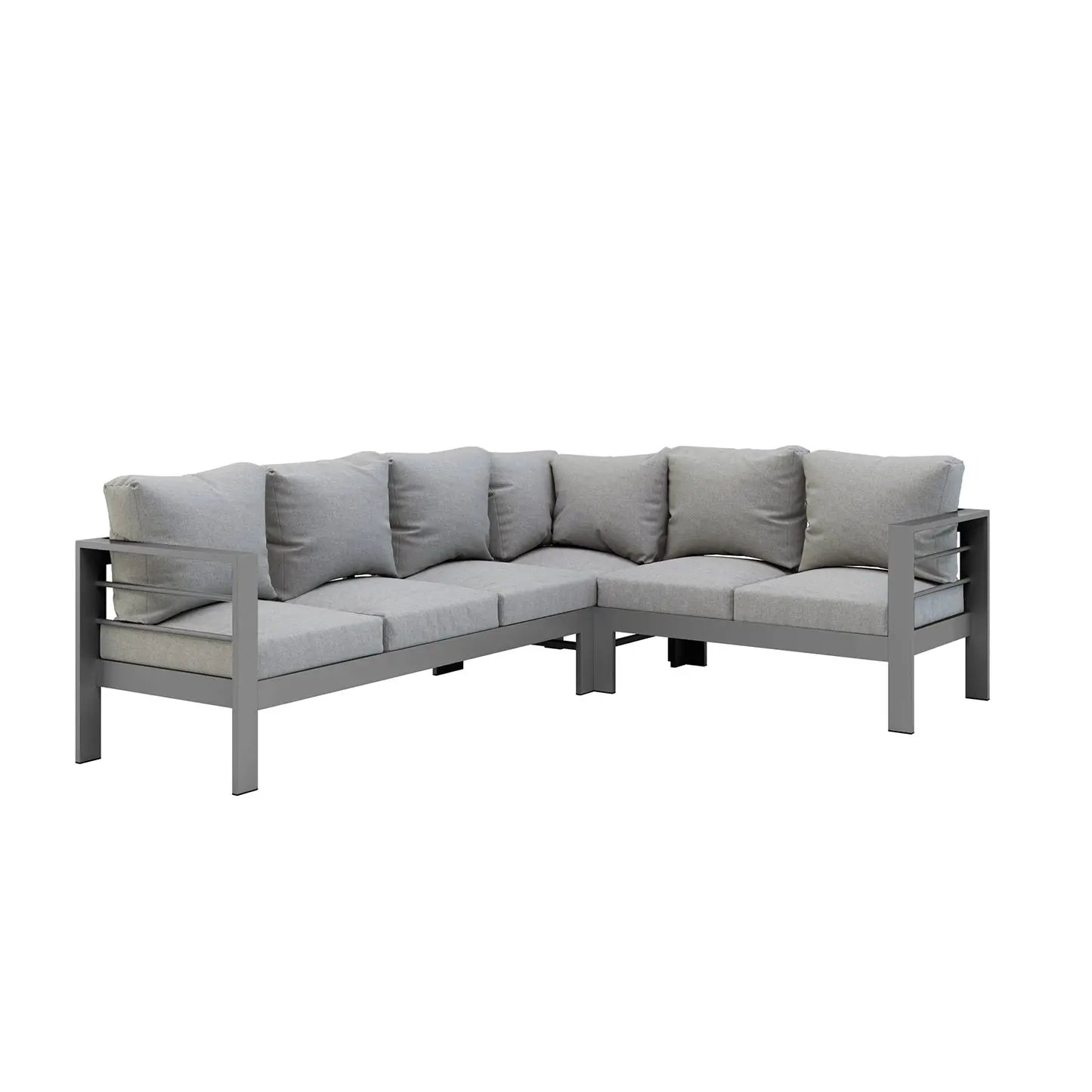 Portland Outdoor Corner Sofa Lounge with Foot Stools Australia Beyond Living