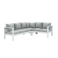 Portland Outdoor Corner Sofa Lounge with Foot Stools Australia Beyond Living