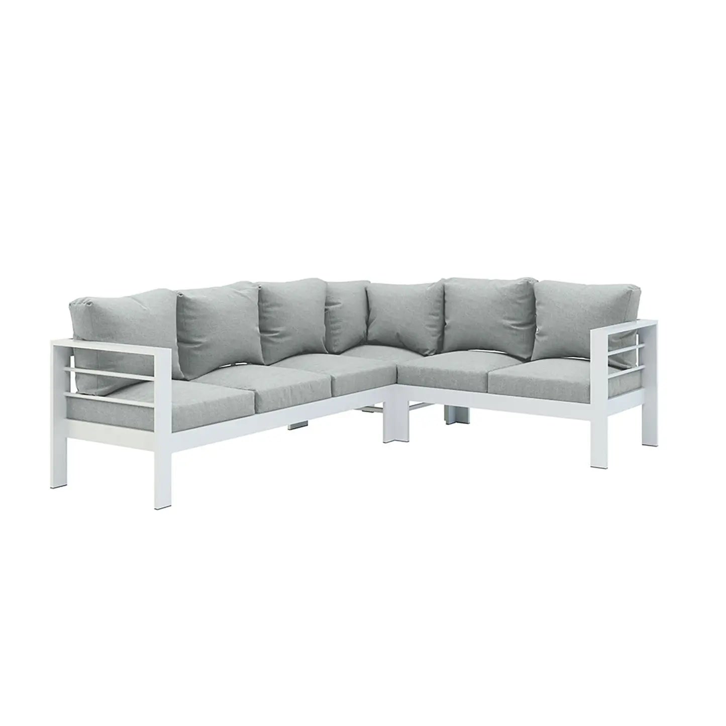 Portland Outdoor Corner Sofa Lounge with Foot Stools Australia Beyond Living