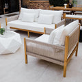 Savin 4 Seater Hardwood Outdoor Sofa Set Australia Beyond Living