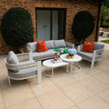 Sorrelle 5-Seater Curved Outdoor Sofa Set Australia Beyond Living