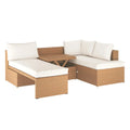 Tybee 4 Seater Rattan Outdoor Corner Sofa Set Beyond Living
