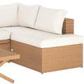 Tybee 4 Seater Rattan Outdoor Corner Sofa Set Beyond Living