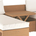 Tybee 4 Seater Rattan Outdoor Corner Sofa Set Beyond Living
