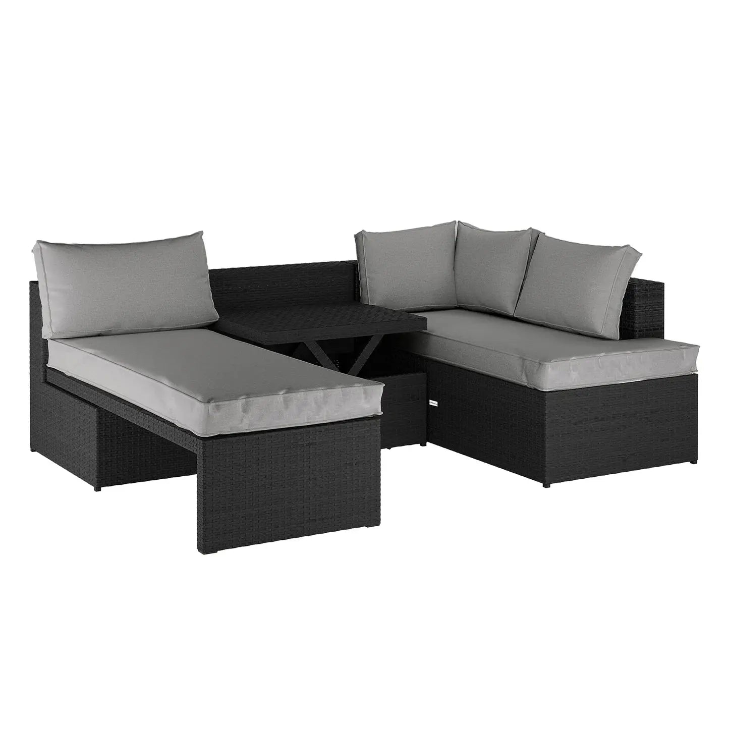 Tybee 4 Seater Rattan Outdoor Corner Sofa Set Beyond Living