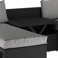 Tybee 4 Seater Rattan Outdoor Corner Sofa Set Beyond Living