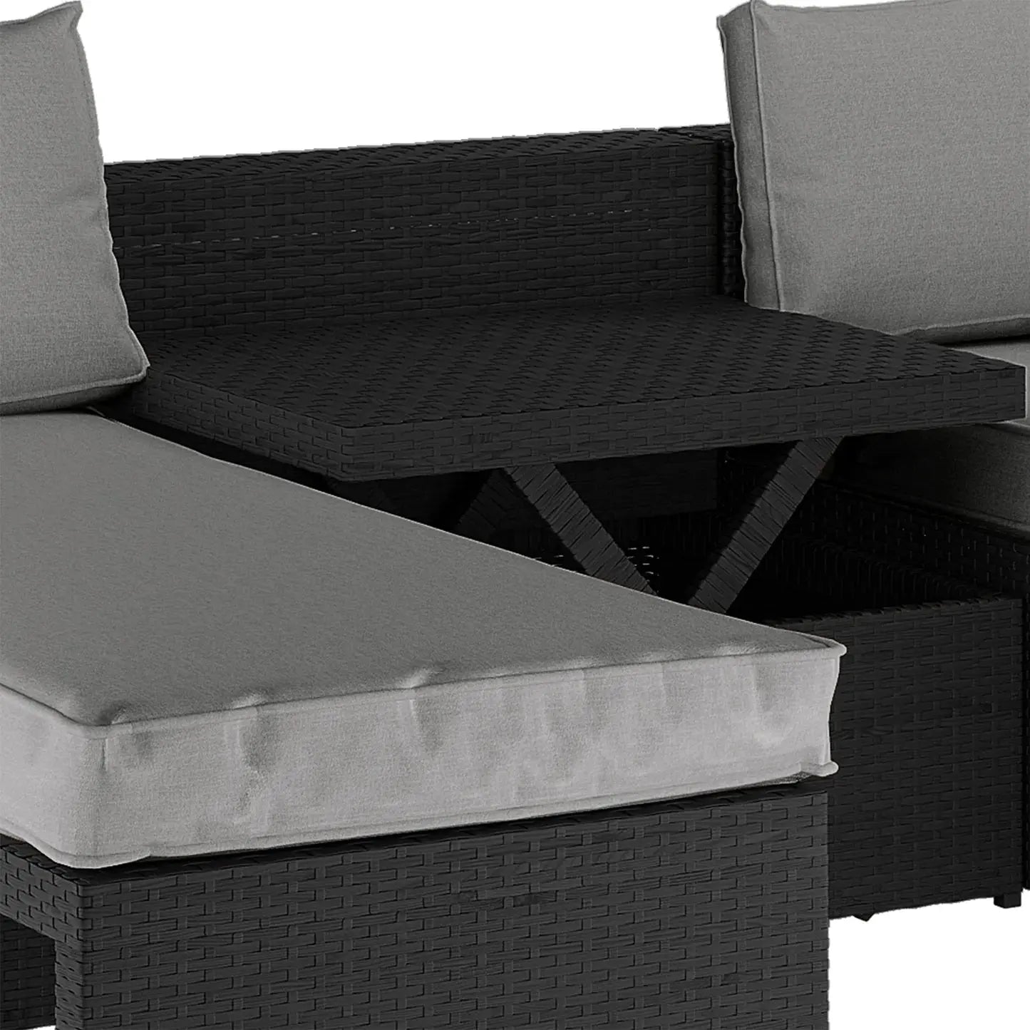 Tybee 4 Seater Rattan Outdoor Corner Sofa Set Beyond Living