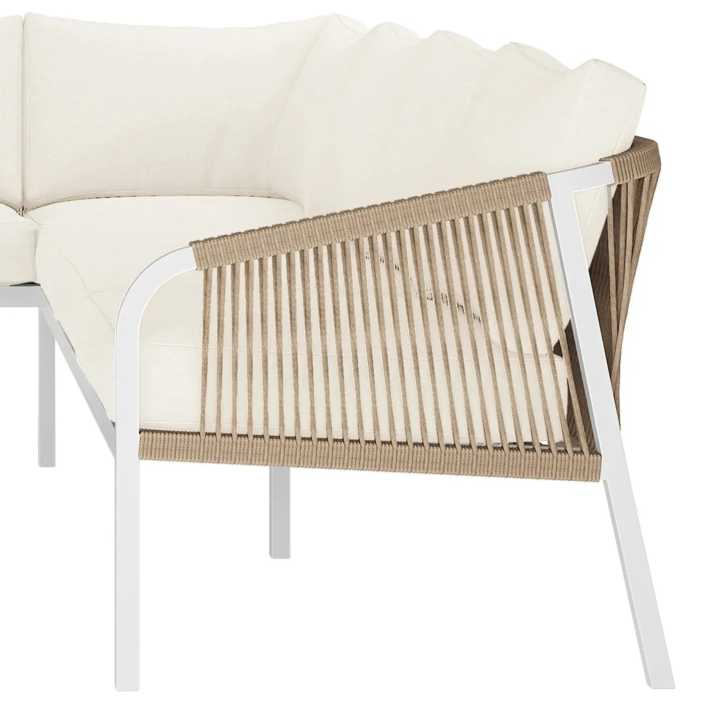 Vernon 6 Seater Wicker Outdoor Lounge Set Australia Beyond Living