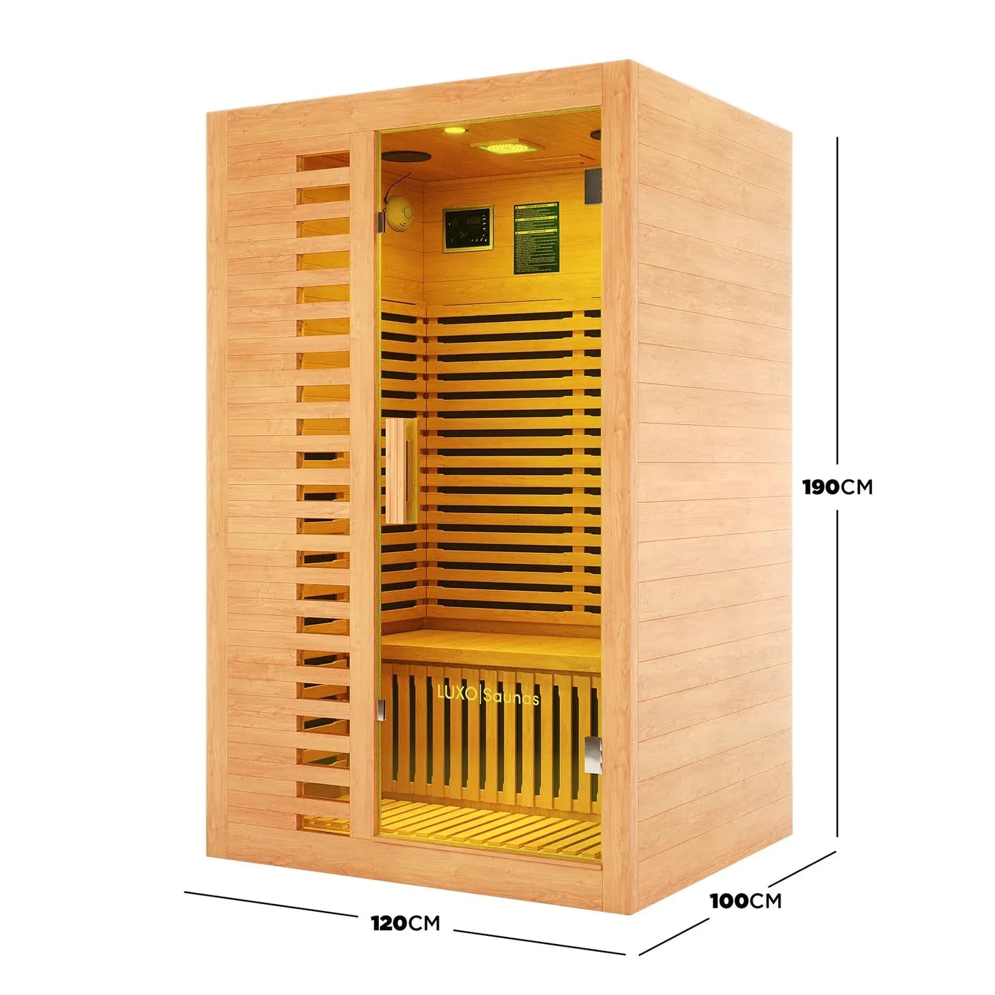 Harlow 3 Person Infrared Sauna Australia Indoor Beyond Living