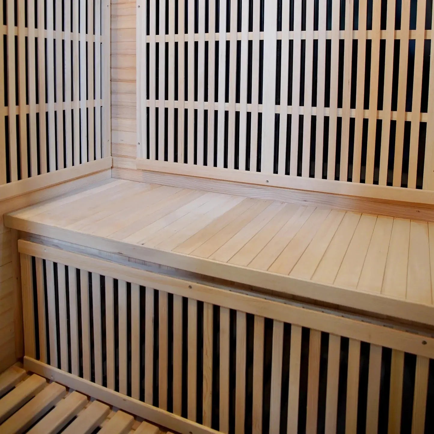 Hirsi 2 Person Carbon Fibre Infrared Indoor Home Sauna Beyond Living